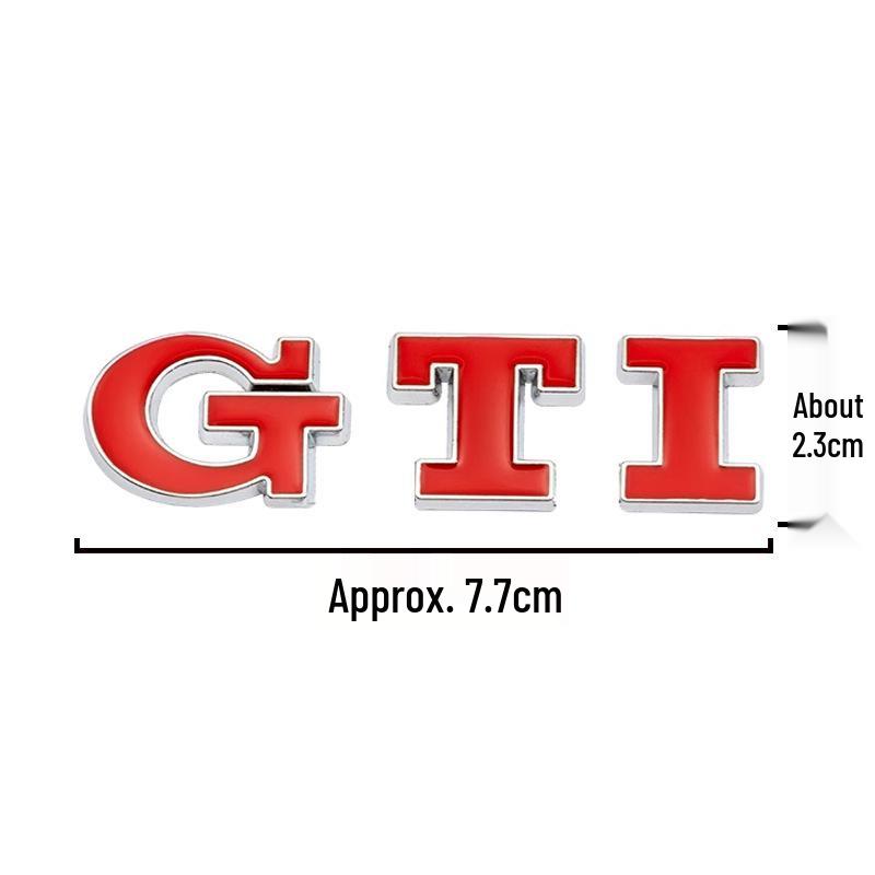 Volkswagen POLO Golf GTI 6 & 7 Emblem Rabbit Tail Sticker