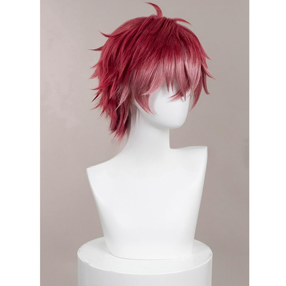 Ayato Sakamaki Cosplay Wig, Heat-Resistant, Perfect for Halloween, Events, and Photoshoots.