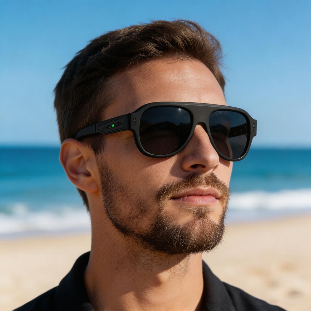 New European and American toad sunglasses men's personalized metal glasses legs trendy outdoor sunglasses men