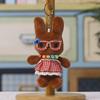 Plush Bunny Keychain With Glasses For Wedding Party Decorations And Gift Ideas
