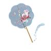 1PC double-sided embroidery fan Suzhou embroidery ornament fan classical dance fan antique Hanfu versatile