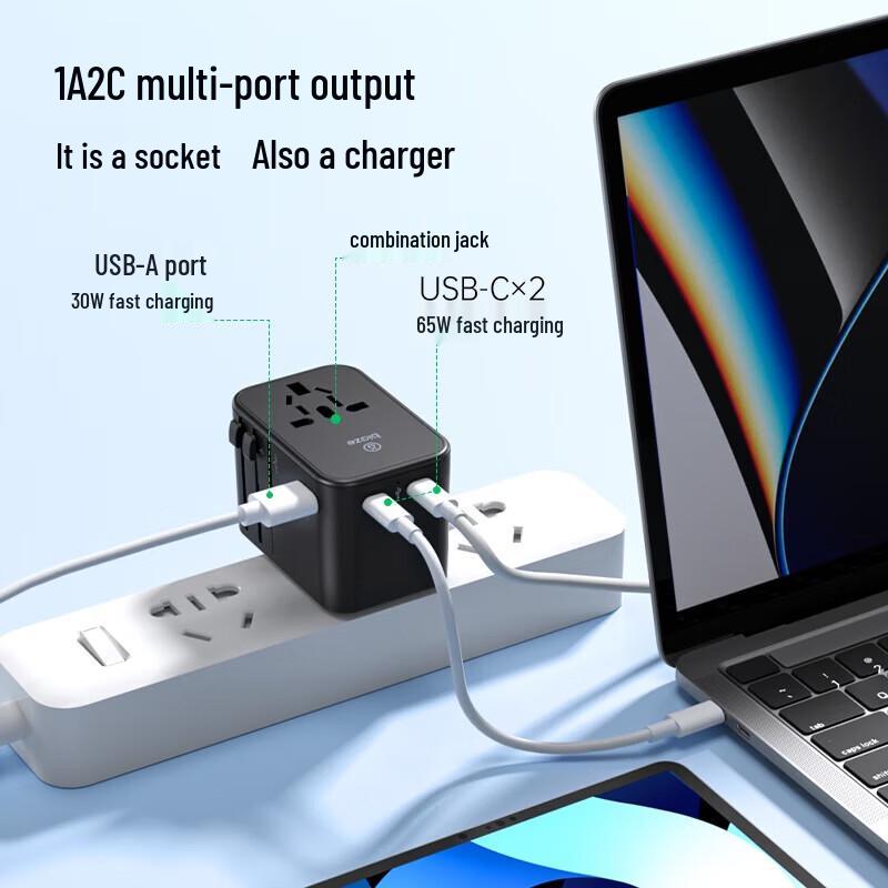 BIAZE PD65W Universal Travel Adapter