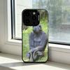 Funny Monkey M-Memes Phone Case For iPhone 17,16,15,14,13,12,11 Plus,Pro Max,XS,Colorful Silver Black Cover