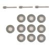Electrode Sharpener Grinder Head TIG Welding Tool Holes Grinding Wheels 40mm Grinding Disc W/rod