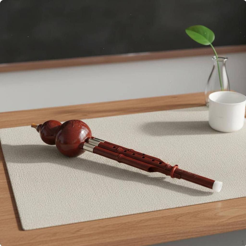 Gourd Flute Chinese Handmade Hulusi Easy to 7Hole Hole Cucurbit Good Airtightness