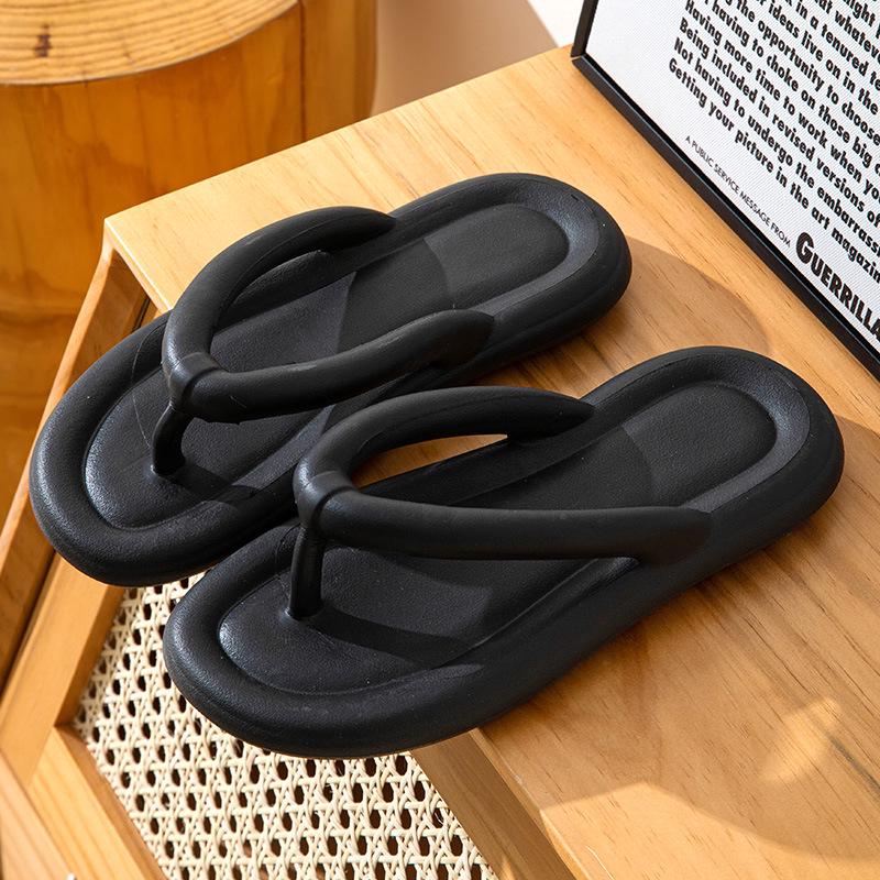 EVA Thick Sole Deodorant Slippers - Soft, Simple Flip-Flops for Household Wear