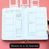 Multifunctional Handmade Template Ruler Dot Grid Log Planning Template  Scrapbooking