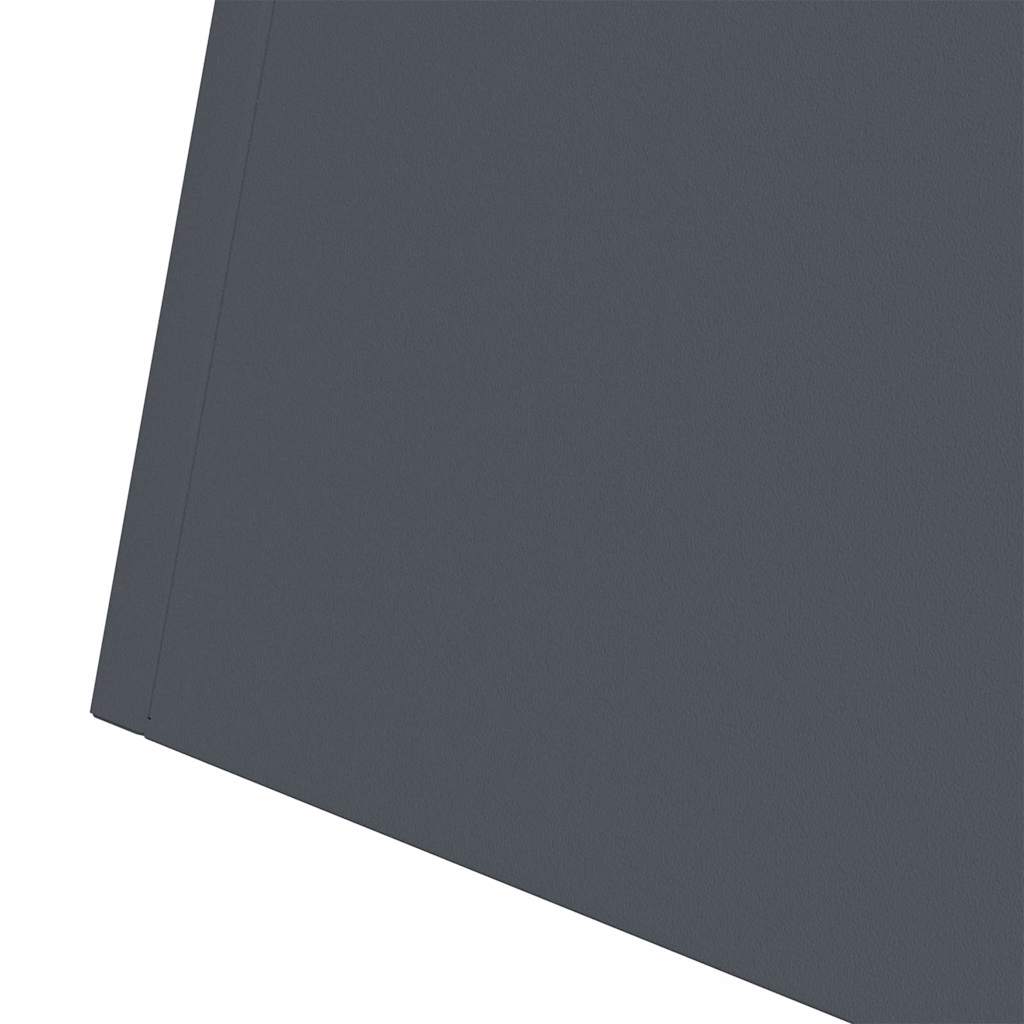 Column Planter Anthracite 35 X 35 X 73 Cm