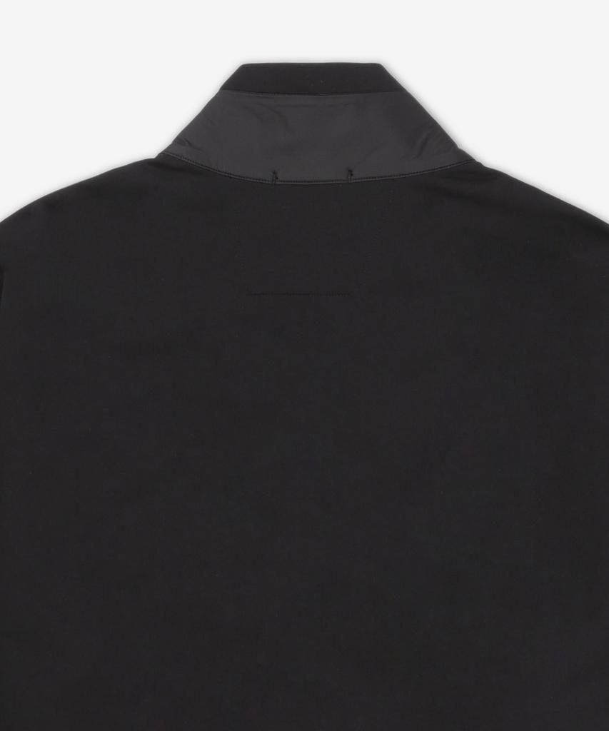 Cp Company Metropolis Open Sweat Jacket - Black / 18Clss012A006452M999