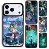 Genshin Impact Xiao Soft Phone Case for iPhone 17 16 15 Pro Max Air 14 13 12 11 Plus Shockproof Cover