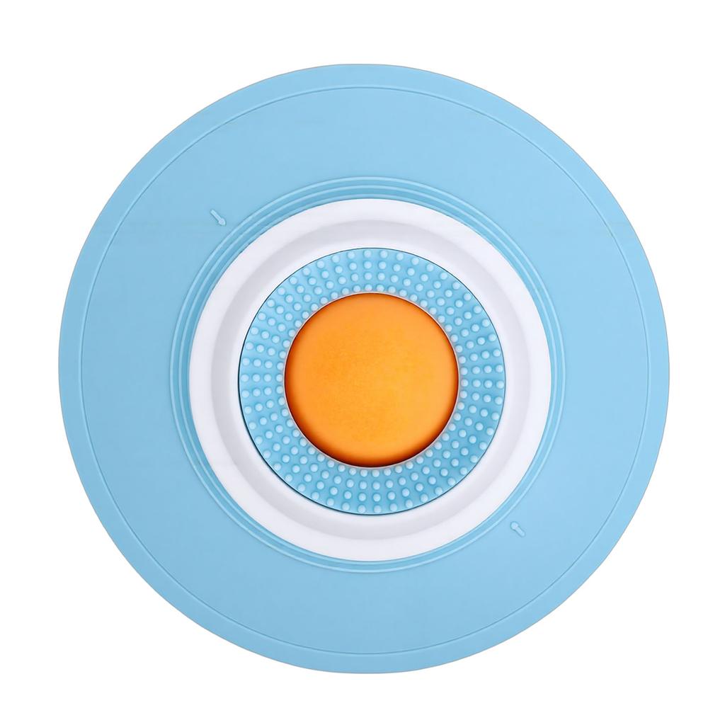 Dog Cat Lick Toy Rotating Licking Bowl Enrichment Toy Suction Cup Interactive Feeder Dog Lick Treat Dispenser