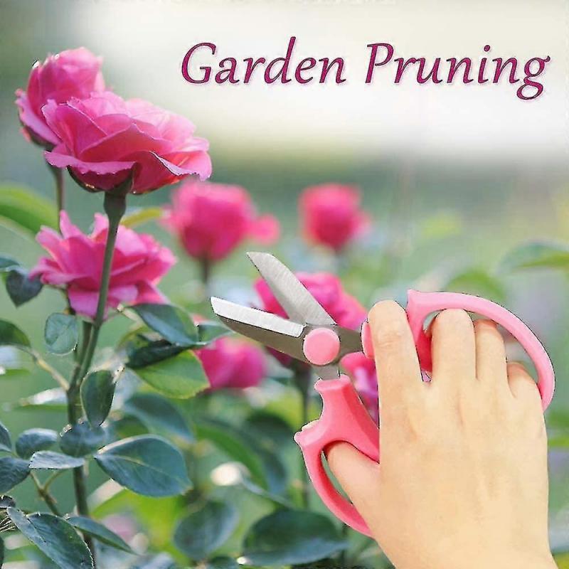 2 Stück Gartenschere Blumenschere, professionelle Blumenschere mit komfortablem Griff