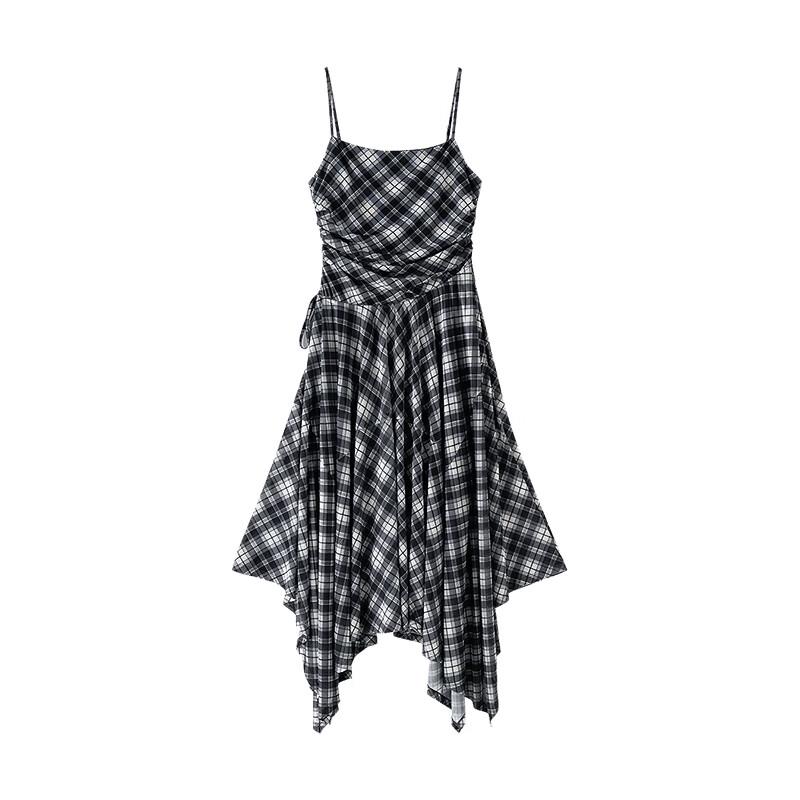 Chuyu 2026 Spring Knitted A-line Cami Dress