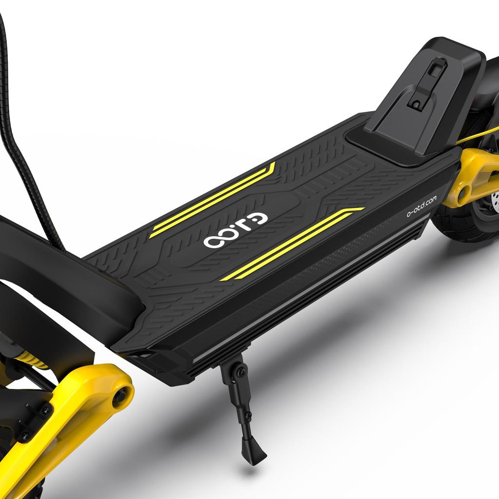 OOTD S10 Electric Scooter Outfit: 10-inch 1400W Motor, 48V 20AH, Maximum Range 70km, Maximum Load 120kg, Black