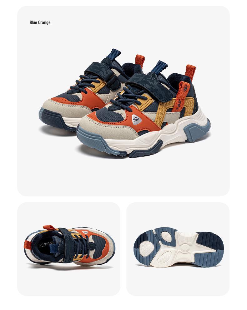 Habi Bear Boys' Fleece-Lined Winter Sneakers - Warm, Versatile, Casual Shoes