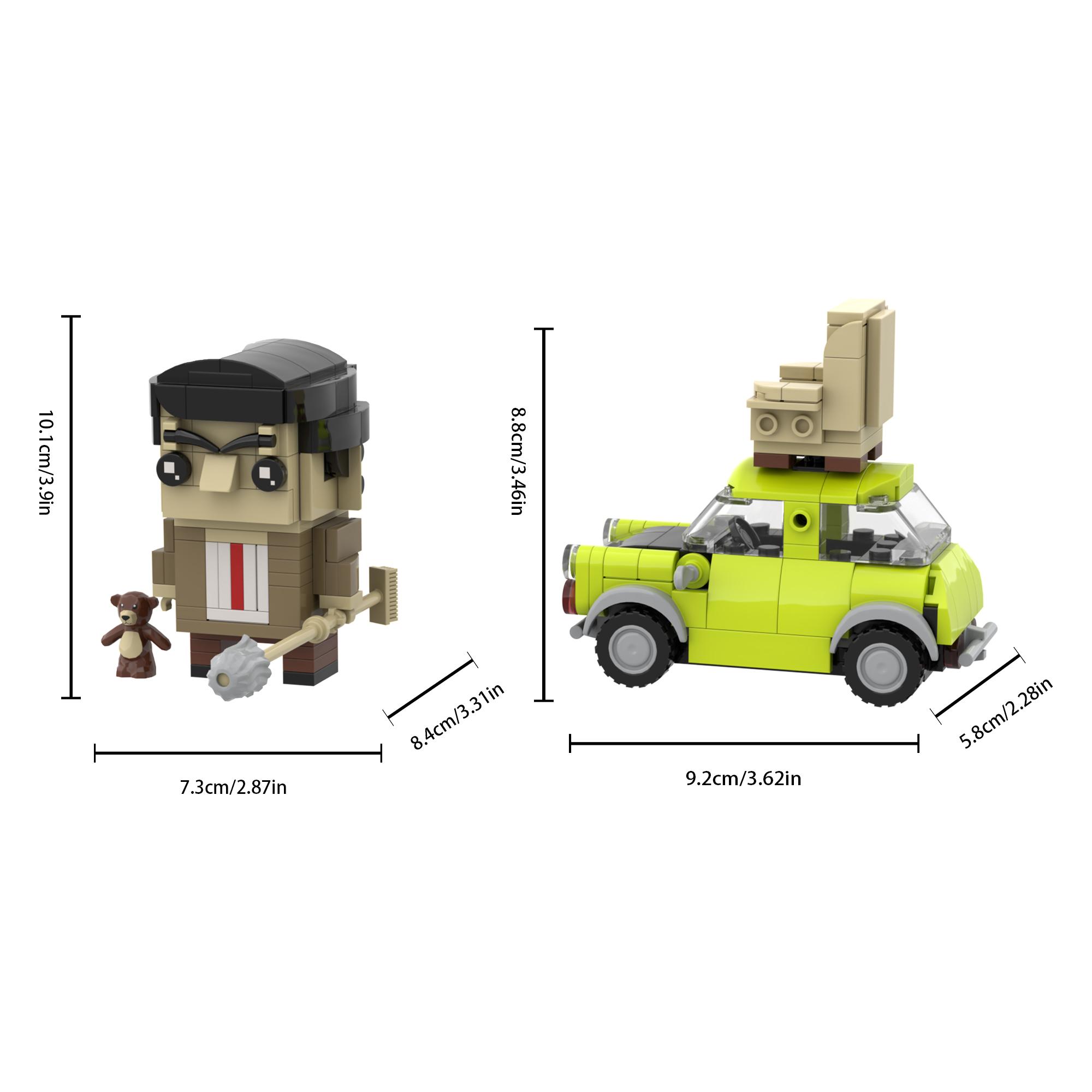 MOC Mr. Beaned Building Blocks Model