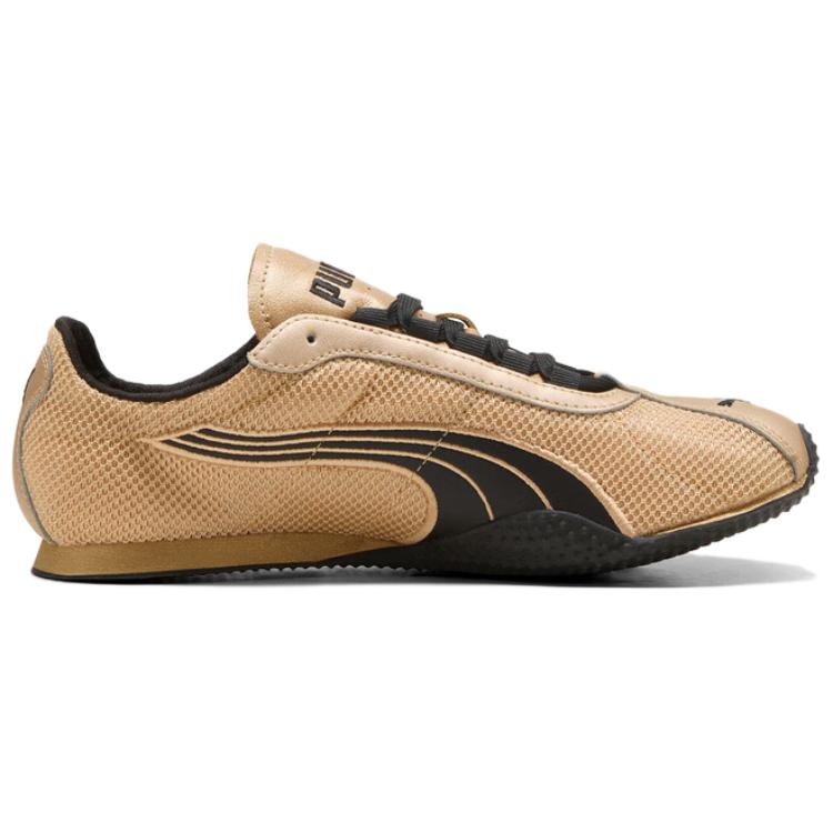 Puma H-Street Chrome Gold Black Unisex Sneakers 406126-04