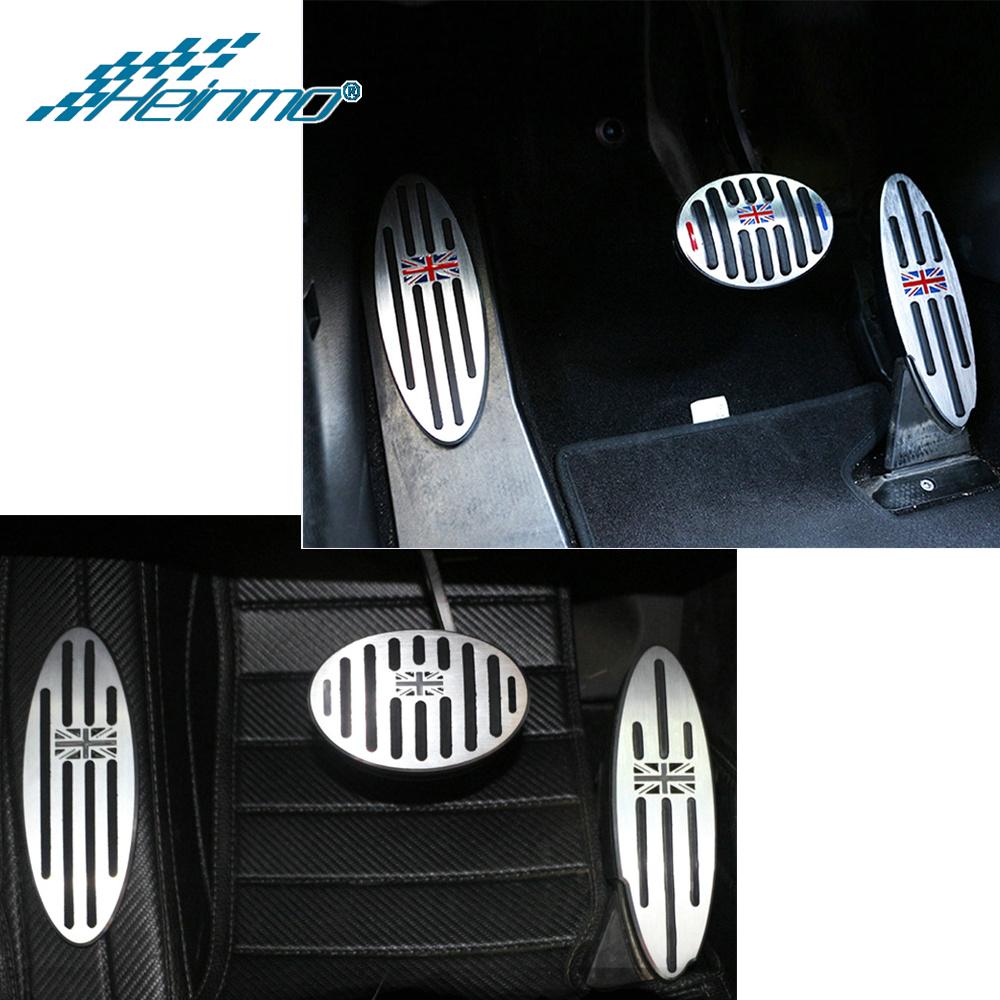 Auto Footrest Pedal Cover For MINI Cooper Countryman Accessories F60 R60 Clubman F54 R55 One R50 R53 R61 F55 F56 Automatic Gear