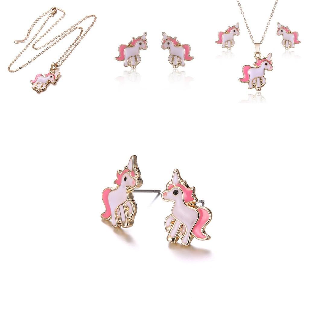Cute Animal Necklace Set European And American Hot Selling Alloy Jewelry Set
