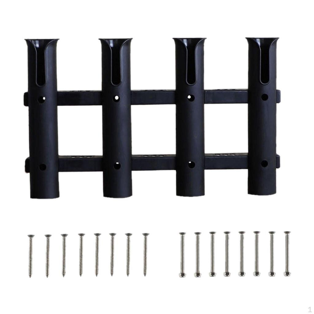 Angelrutenhalter für Boote - Hält 4 Ruten sicher