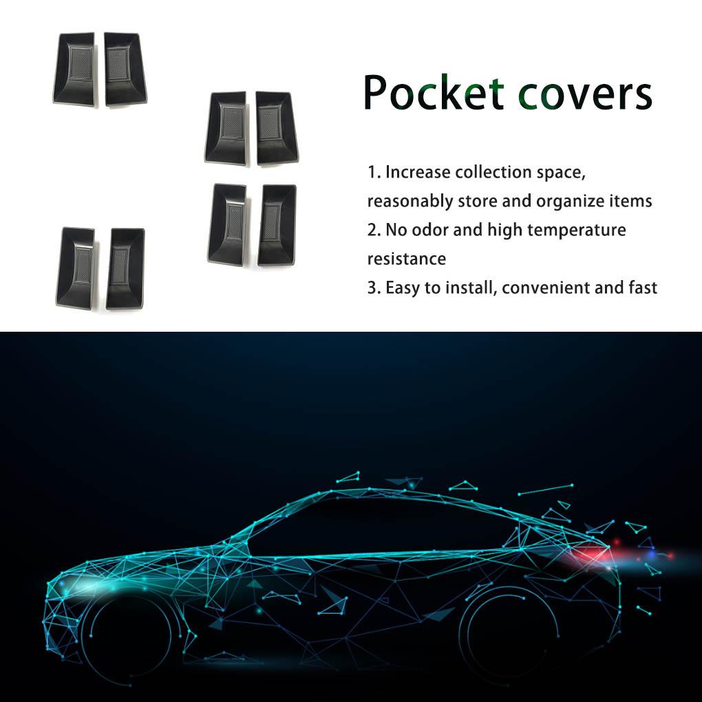 Car Door Armrest Storage Box Case Interior Accessories Replacement Part