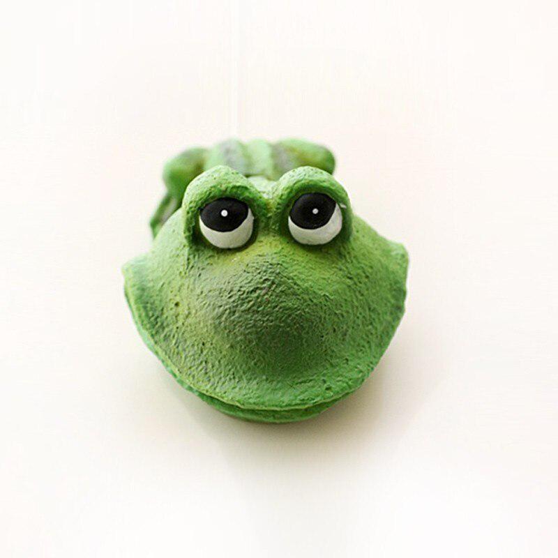 Aquarium Frog Air Bubble Bubbling Stone Oxygen Pump Fish Tank Ornament Decor 1pcs