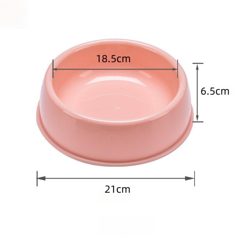Pet Food Bowls Travel Footprint Feeding Feeder Water Plastic Bowl For Dog Cats Puppy Food Bowl