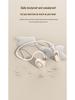 Kabellose Knochenleitungs-Bluetooth-Open-Ear-Kopfhörer - Lange Akkulaufzeit, Sporttaugliches Design