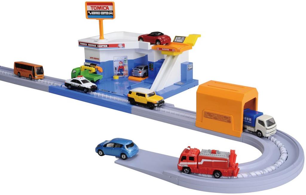 Tomica Suisui Road Service Center Set