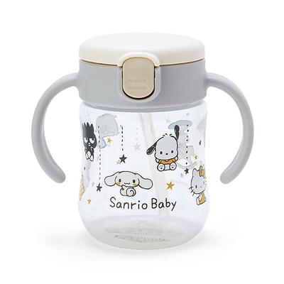 (SANRIO) Sanrio Characters Richel Straw Mug Star Gray (Sanrio Baby) 693481