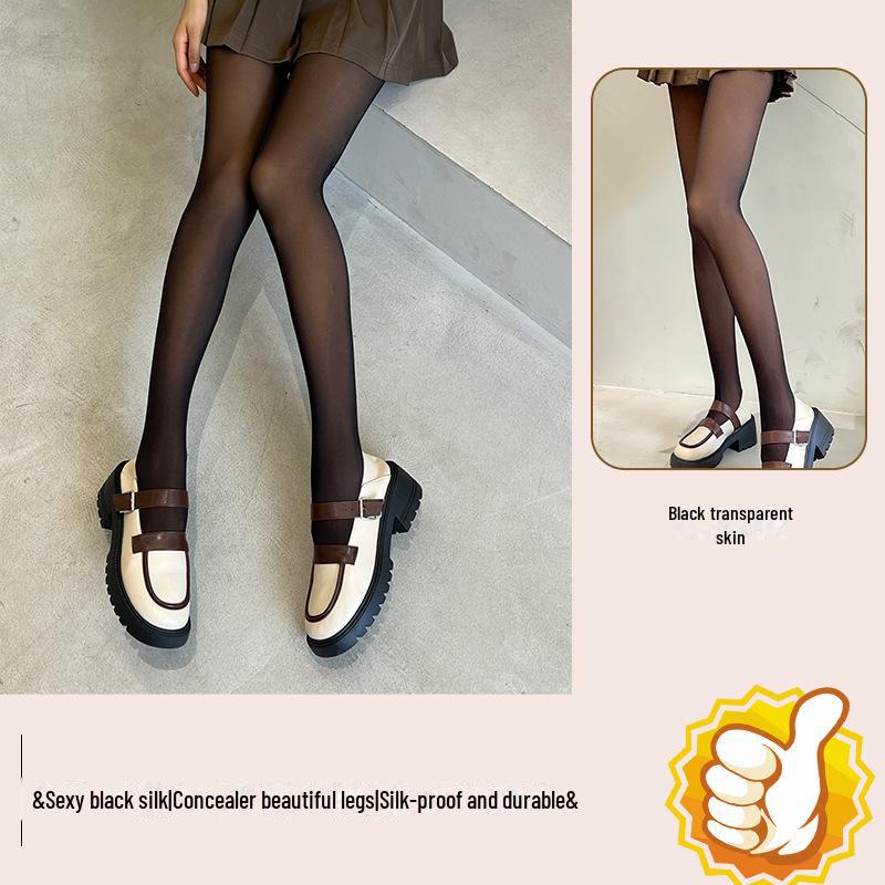 

Женские серые прозрачные бархатные утепленные леггинсы для осени и зимы 80g (for 20 to 30°C)