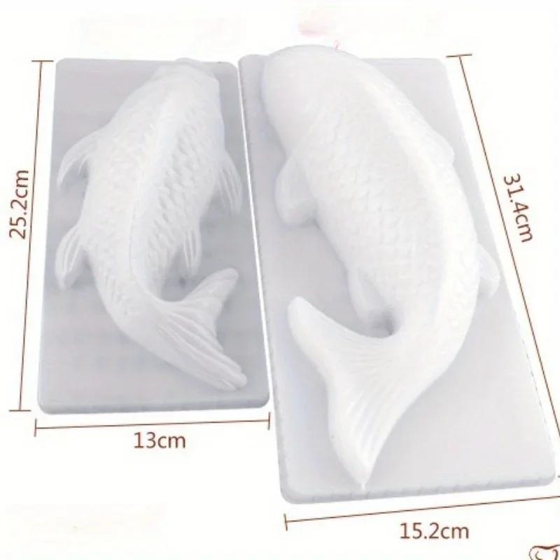 Unleash Your Culinary Creativity: The Enchanting Koi - shaped Silicone Mold and Its Irresistible Creations