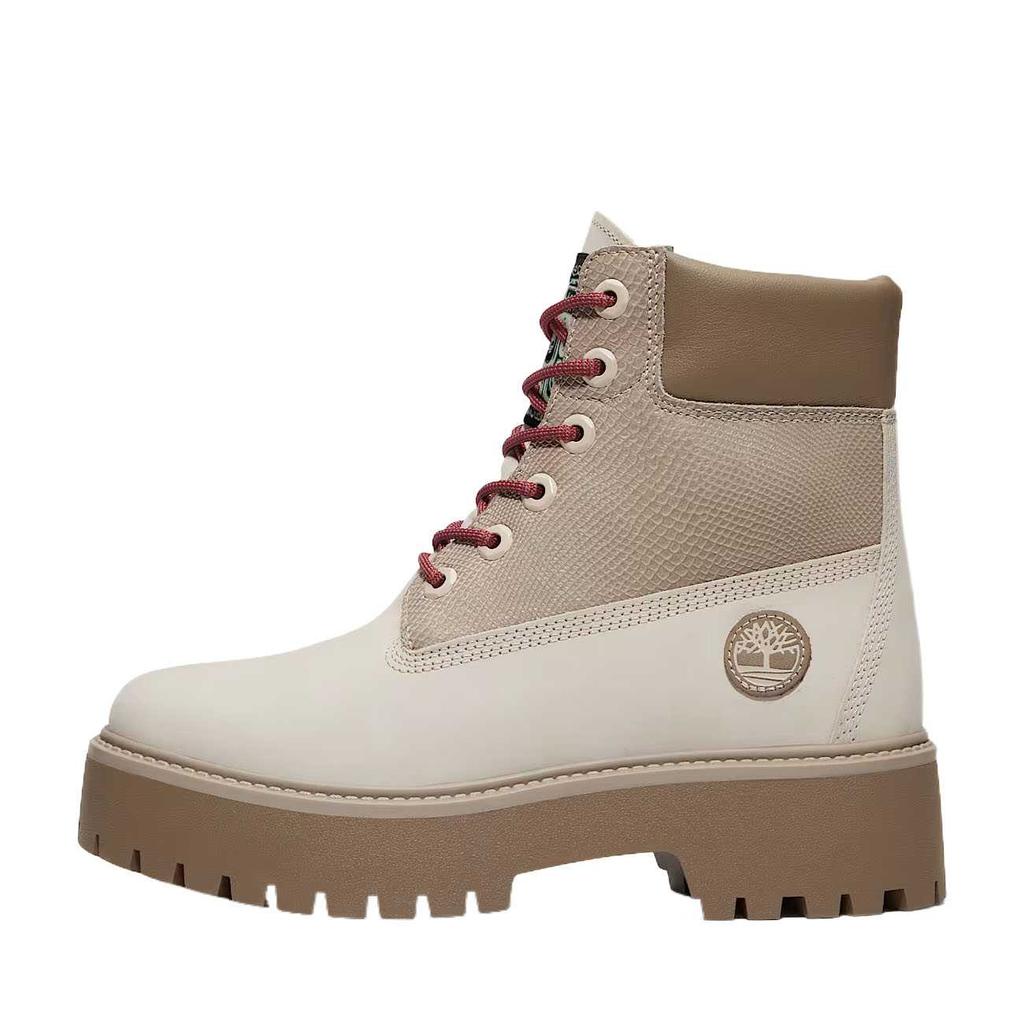 Timberland Stone Street 6 Inch Premium Platform Boot Year of the Snake Women Sneakers White TB0A2H3C-EM3
