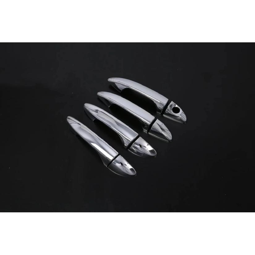 Pour Hyundai i20 Coupe Active GB MK2 2015 - 2018   Couvercles de Poignée de Porte Moulure Autocollant ABS Chrome Accessoires de Style de Voiture