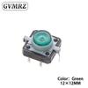 5PCS 12X12X7.3 Tactile Push Button Switch Momentary Tact LED 5 Color 12X12X7.3mm 12*12*7.3mm