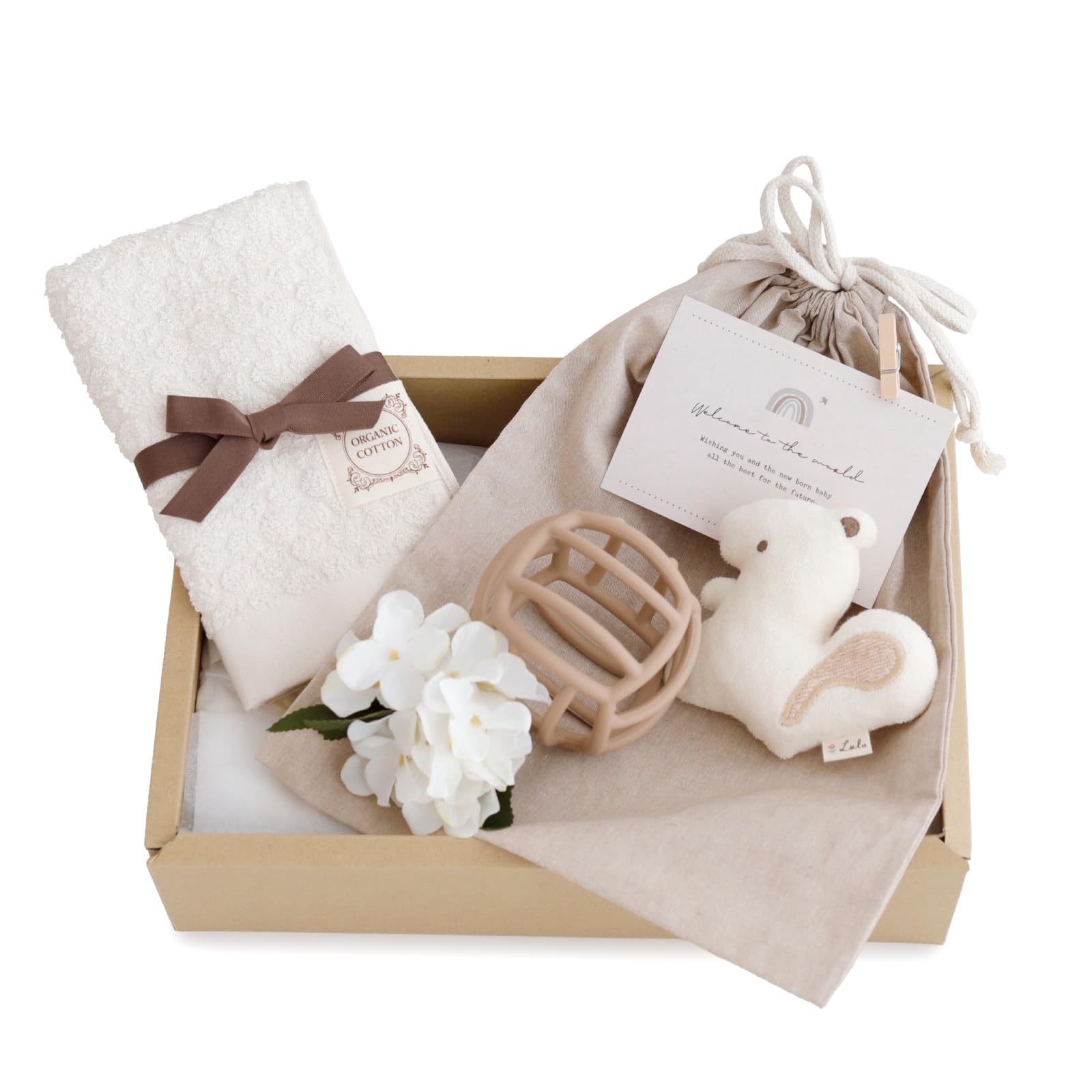 

Подарочный набор для новорожденных мальчиков, сделано для, подарочная коробка Moony S, органический, Япония, для девочек, день рождения, полотенце, подарок, праздник, (Натуральная белка)