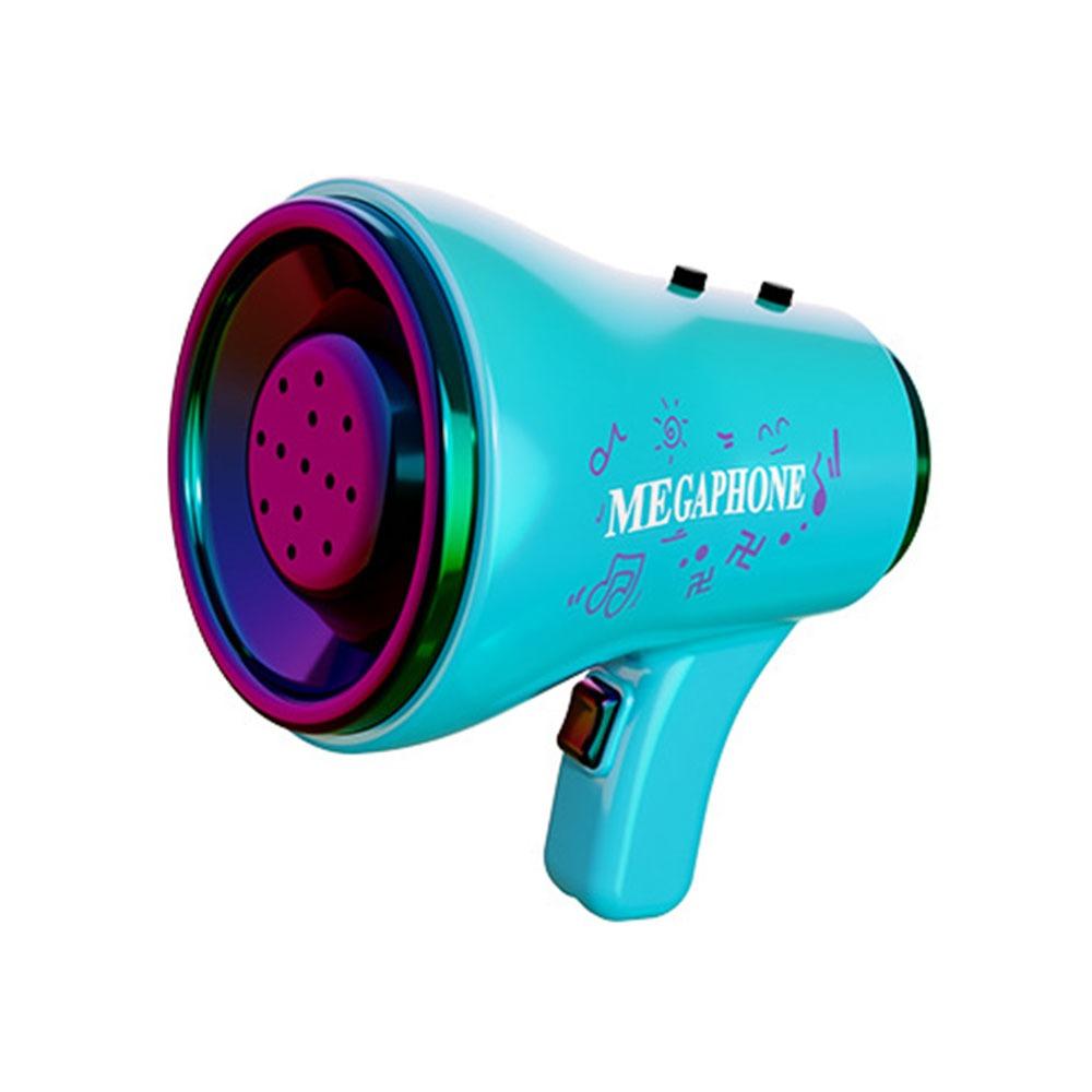 

With Key Chain Mini Speaker Loudspeaker Recordable Record Keychain New Loudspeaker Bag Pendant синій