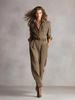 2025 High-End Urban Style Women's Jumpsuit with Waist-Cinched Slimming Trousers for Fall/Winter