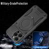 Solid Armor Shockproof Magnetic Case For Apple iPhone 11 12 13 14 15 16 17 Pro Max Plus Air Car Holder Ring Stent Phone Cover