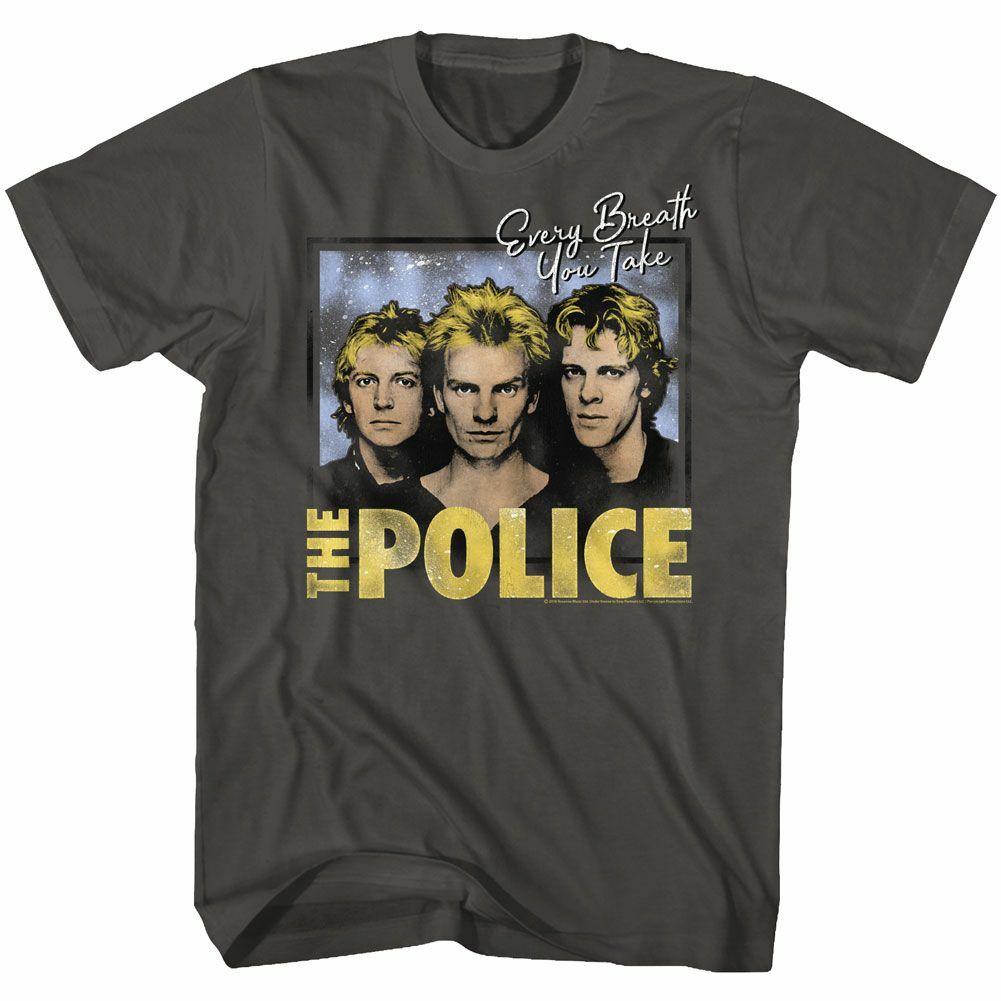 The Police Every Breath Smoke Adult T-Shirt XXXL