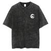 T-shirt Manga Soul Eater Stampa Death the Kid T-shirt Lavata Vintage Streetwear Abbigliamento Uomo Donna Maglietta in Cotone Oversize