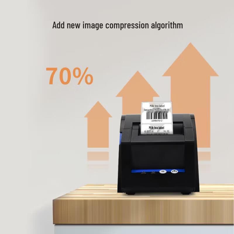 Gprinter GP-2120TUA+ Bluetooth Thermal Label Printer CN Plug (adapter Included)