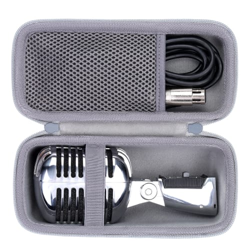 Aenllosi Storage Case Compatible with Shure Super 55/55SH Series II Dynamic Microphones (Case Only)