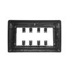 Universal Double Din Dashboard Mounting Frame Trim Kit 7 To 9 Inch Auto Stereo Headunit Car Radio Fascia Face Plate