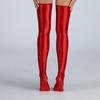 Long Overknee Women Smooth Oil Glossy Socks Elastic Sexy Stockings Oil Socks  Night Club Party