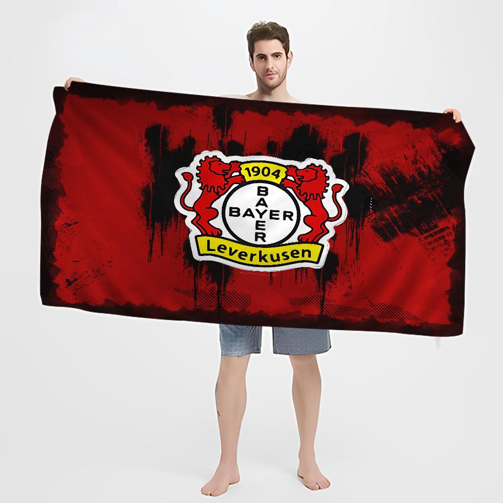 B-Bayer L-Leverkusen Microfiber Printed Beach Towel Mountain Climbing Yoga Beach Swimming Running Absorbent Soft Towel