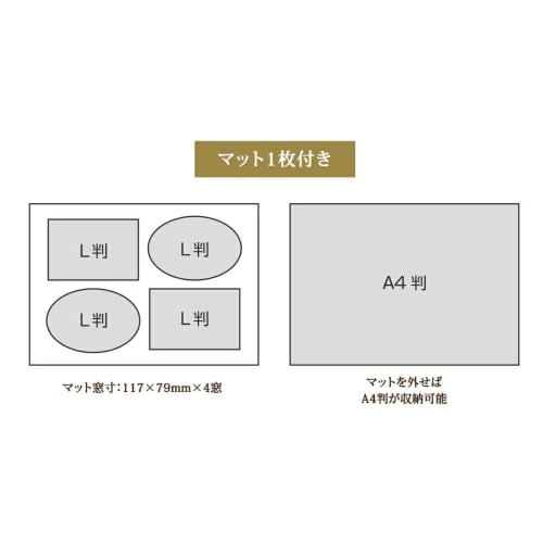 VANJOH Charm Frame A4/Multi-Window Silver 106704 with Stand