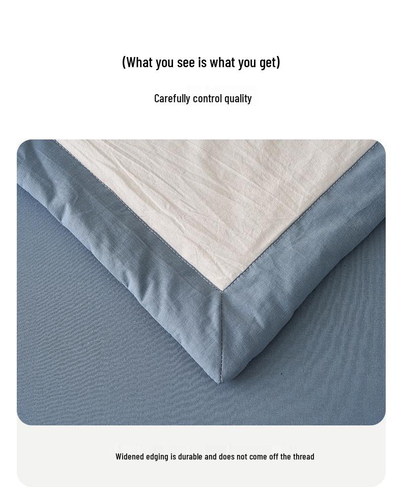 Gewaschene Sommerdecke aus reiner Baumwolle für Mutter und Baby - Klimadecke aus reiner Baumwolle für Säuglinge und Kleinkinder