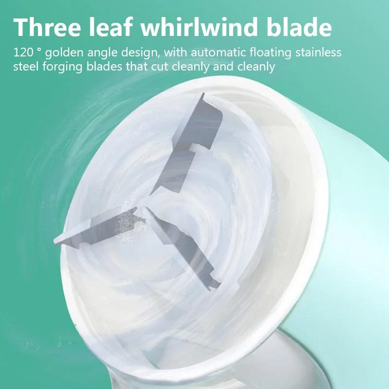 Portable electric hair ball trimmer, USB charging, detachable storage box, stainless steel blade mesh, with 8 blades and brush