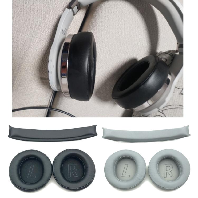 Ear Pads Sponge Cushions Replacement Elastic Cushions Earmuffs Head Beam Cover for Hecate G5BT Gaming Headphone